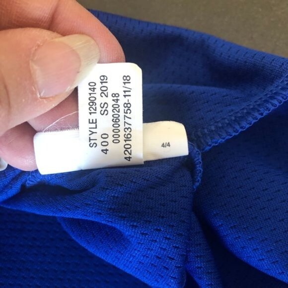 Under Armour Blue Polo Shirt - Picture 9 of 13